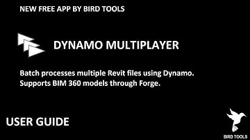 Bird Tools - Dynamo Multiplayer - User Guide