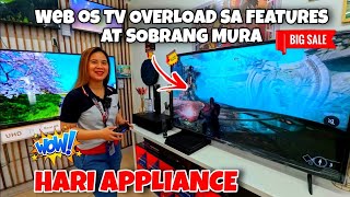 WEB OS TV | BODEGA PRICE | OVERLOAD SA FEATURES | TALBOG LAHAT ANG MGA TV DITO SA HARI APPLIANCES