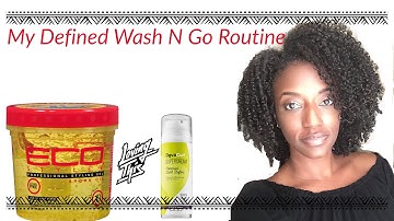 My Defined Wash N Go | DevaCurl SuperCream Curl Styler