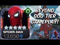 Stark Enhanced Spider-Man Beyond God Tier Act 6 Chapter 2 Gameplay - Marvel Contest of Champions