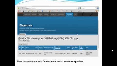 Arachni web application scanner.avi