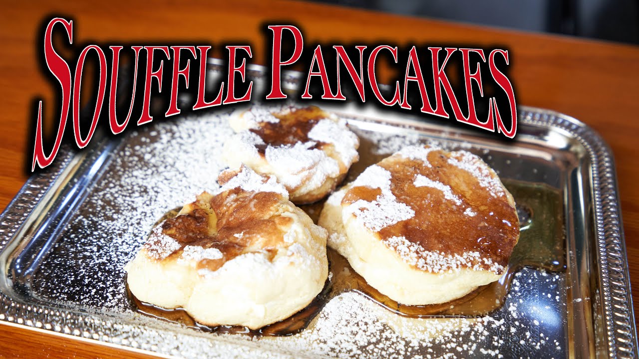 Japanese Souffle Pancakes Griddle Master Joe YouTube