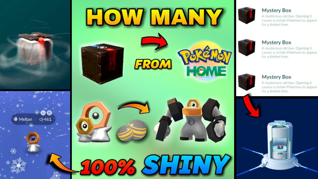 Latest way to get Shiny Meltan Box in Pokémon Go Mystery Box- Dr.Fone