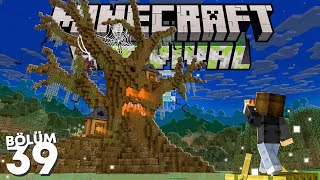 Cadı Farmının Gi̇zemli̇ Devasa Ağaci - Minecraft Survival 39