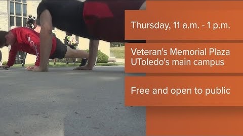 Push-up challenge raises awareness about veteran suicide