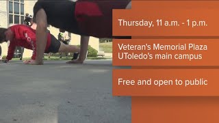 Push-up challenge raises awareness about veteran suicide