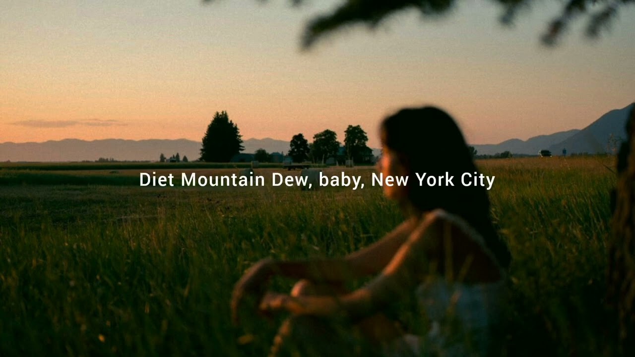 Lana Del Rey-Diet Mountain Dew (The Flight Demo-lyrics)