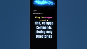 How to list only directories in the current directory #linux #linuxcommands #linuxskills #bash #unix