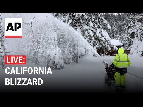 LIVE: Snow storm hits Tahoe City, California