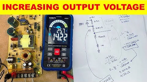 {992} How to increase SMPS output voltage