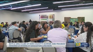 Boys and Girls clubs of Kern County's summer jobs program graduation luncheon