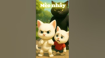 Mèo con dũng cảm cứu anh trai khỏi tên xấu  #shorts #cat #ai #meow #meo