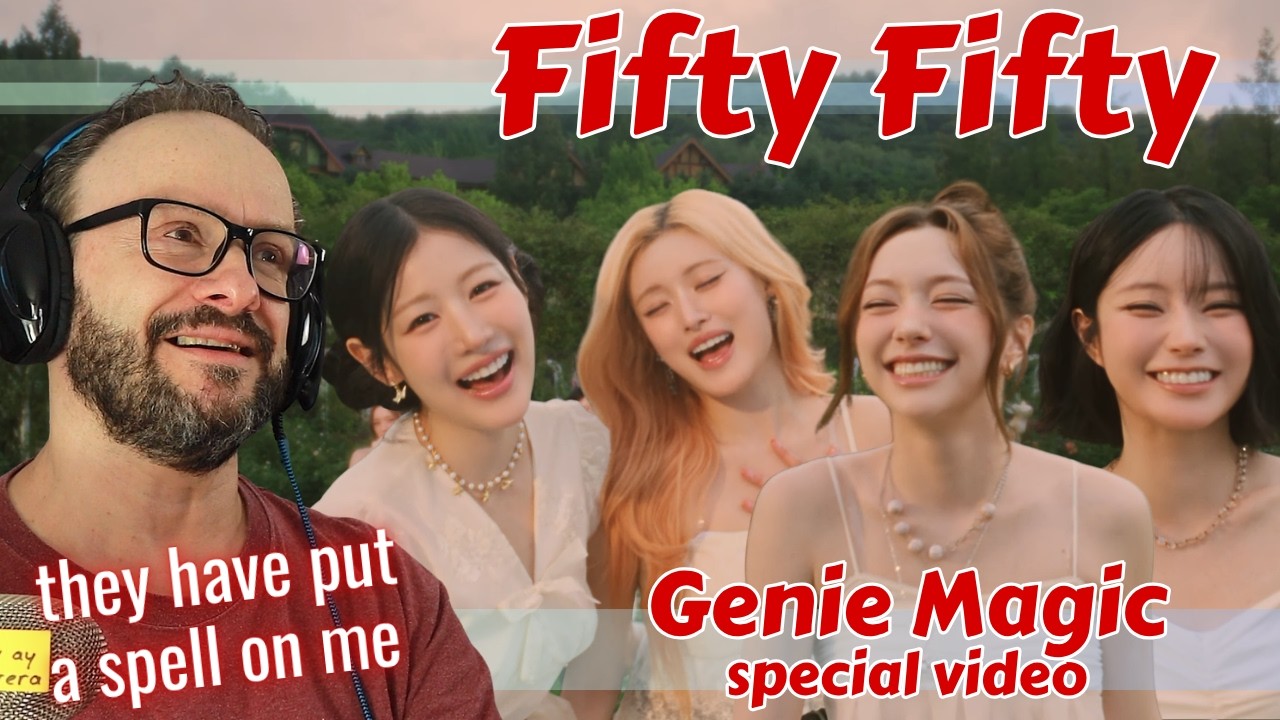 they have put a spell on me!!! FIFTY FIFTY (피프티피프티) 'Genie Magic' special video reaction