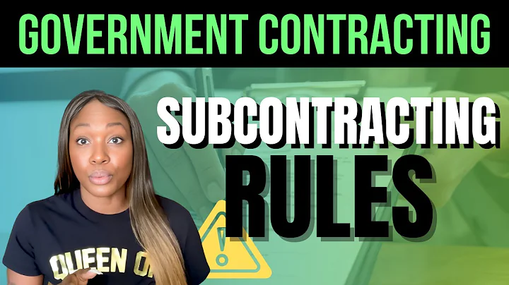 Not Knowing The Rules of Subcontracting Could End Everything!
