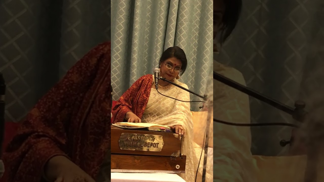 Rezwana Chowdhury Bannya Live Program-  Bharat Sebashram Sangho, New Jersey , November 2018