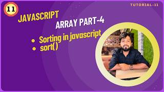 JavaScript Tutorial for Beginners | sort() Method Explained | JavaScript Array Methods