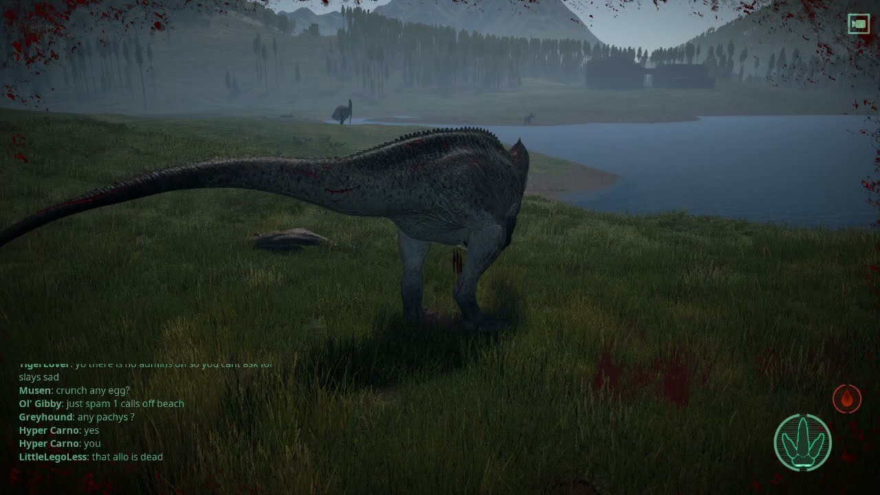 Acro vs Allo (1v3)-The Isle Legacy Gameplay