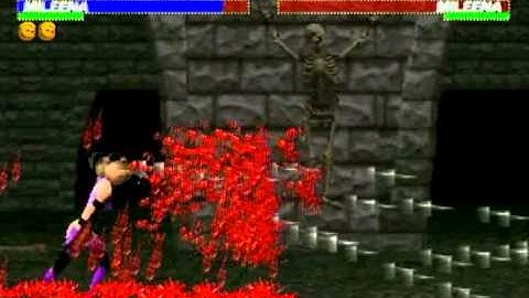 Mortal Kombat Trilogy - Saturn - Mileena - Fatality 1