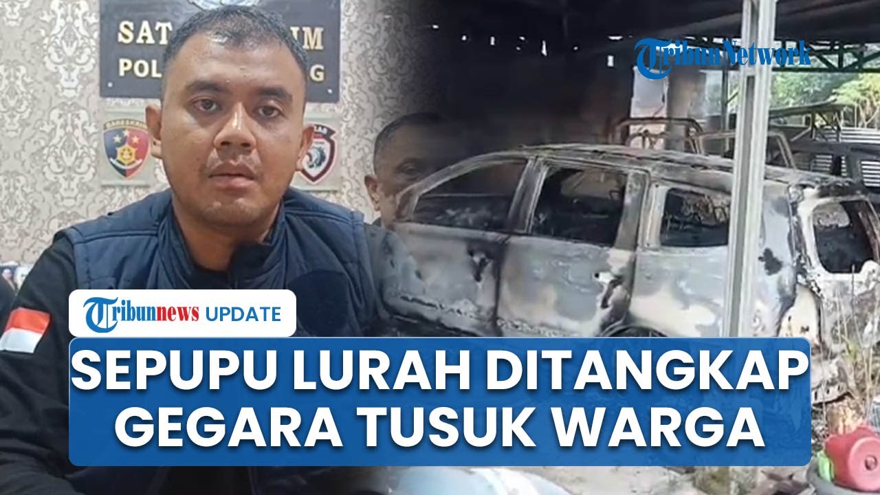 Sepupu Lurah Gunung Agung Ditangkap, Bunuh Warga Gegara Cekcok Berujung Massa Bakar Rumah Sukardi