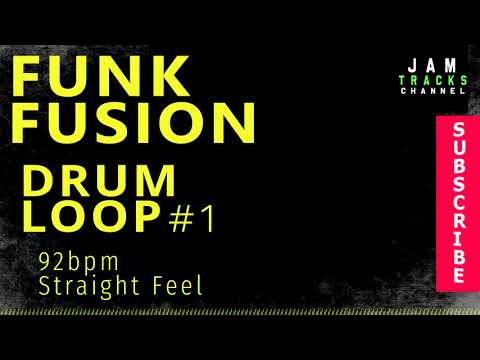 Funk Fusion Drum Loop #1 - Drum Loop / Practice Track