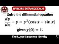 Harvard Entrance Exam Question: Can You Solve the Lucas Sequence Identity?