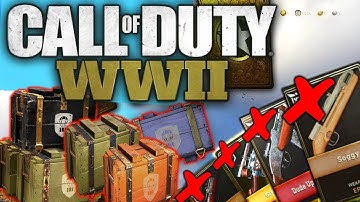 Call Of Duty: WWII: Secretly Removed Variants + NEW Division Leaked! (SUPPLY DROP SCANDAL!)
