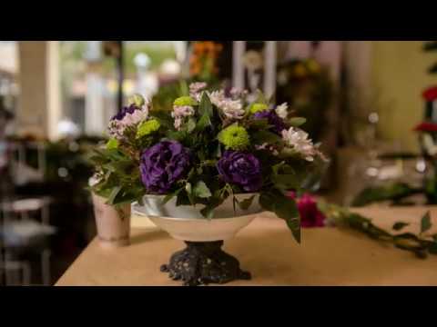 כיצד להכין סידור פרחים לשולחן