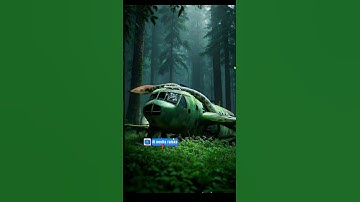 NATURE EXPLORATION |ABANDONED TRUCK|GIANT PYTHON #phyton #ai #animation #pyton #trending #subscribe