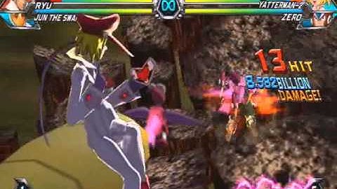 Tatsunoko vs. Capcom - Yatterman-2 Combo