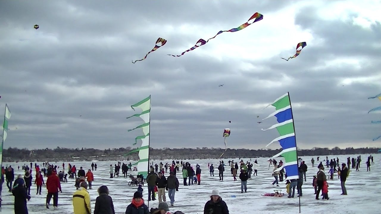 Lake Harriet Winter Kite Festival January 19th YouTube
