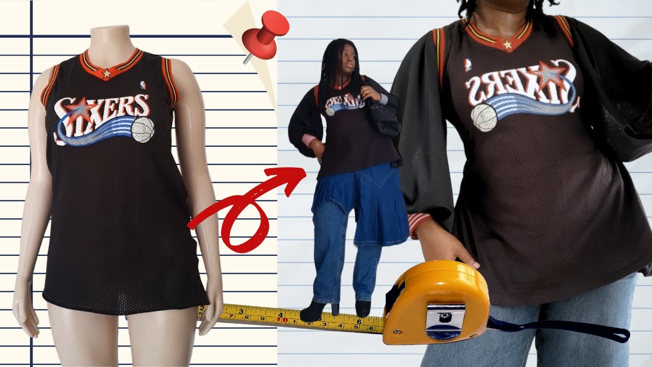 Upcycling a Basketball Jersey! Dream Wardrobe Upcycles YouTube