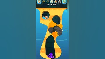 dig the way save the Fish game