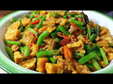Resep Tahu Oseng Buncis