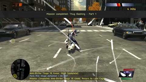 Spider-man: Web of Shadows PC gameplay part 2 [HD]