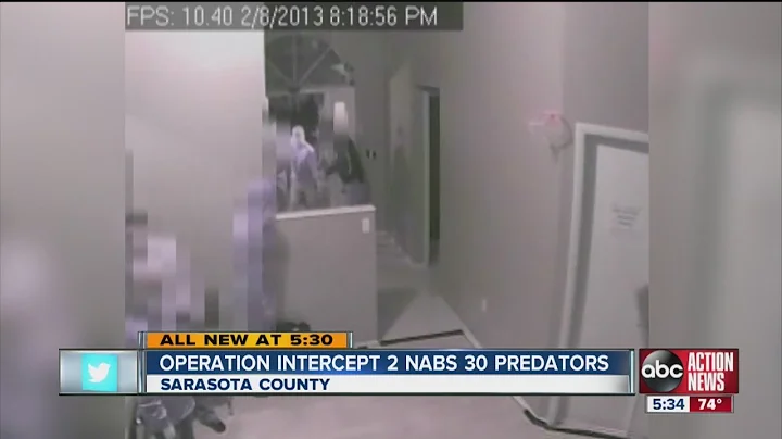 Thirty men arrested in online predator sting in Sarasota County