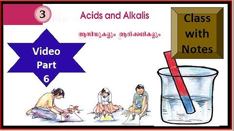 Acids and Alkalis | Basic Science 7th Standard | Chapter 3 | Video Part 6 | ആസിഡുകളും ആൽക്കലികളും