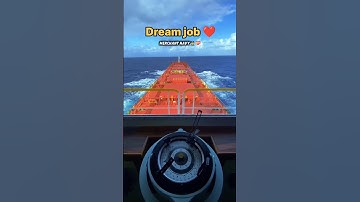 Dream job ❤️|merchant navy decoded|join merchant navy|ship life|navy status #sea #shortvideo