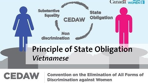 CEDAW - Principle of State Obligation (Vietnamese)