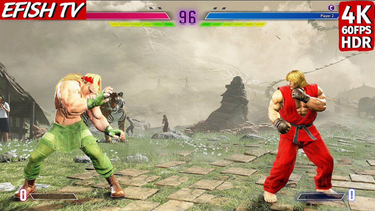 Alex vs Ken (Hardest AI) - Street Fighter 6 - YouTube
