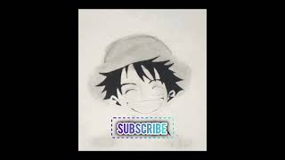 #art | how to draw Monkey D Luffy | one piece | Malik Arts