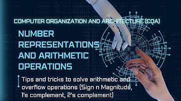 Lecture #3 Number Representations and Arithmetic Operations, Computer Organization and Architecture