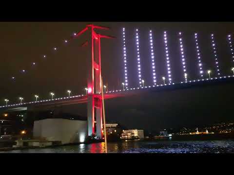İstanbul gece boğaz turu , eşsiz manzara