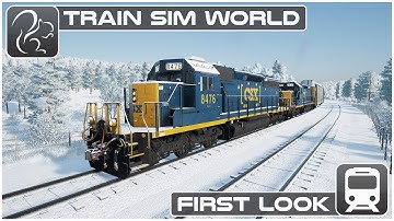 Train Sim World - First look (Beta Footage) [CSX Heavy Haul]