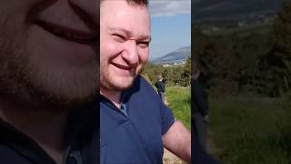 Израильская природа, орошение деревьев. Гора Мегидо. Красивые места Израиля! Пешие прогулки