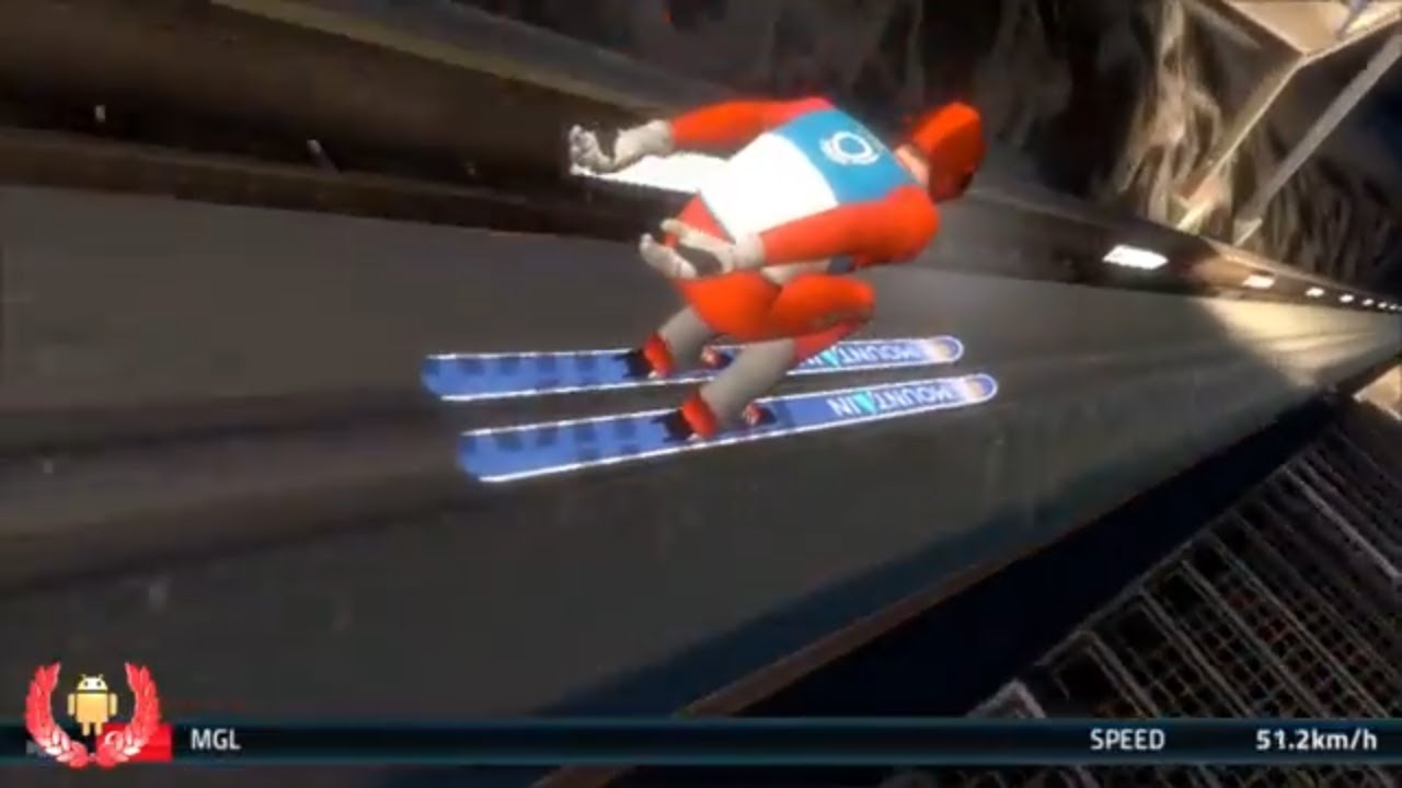 SKI JUMPING PRO # 1 | ANDROID GAMEPLAY | MOBILE GAME LIBRARY | BEST MOBILE GAMES