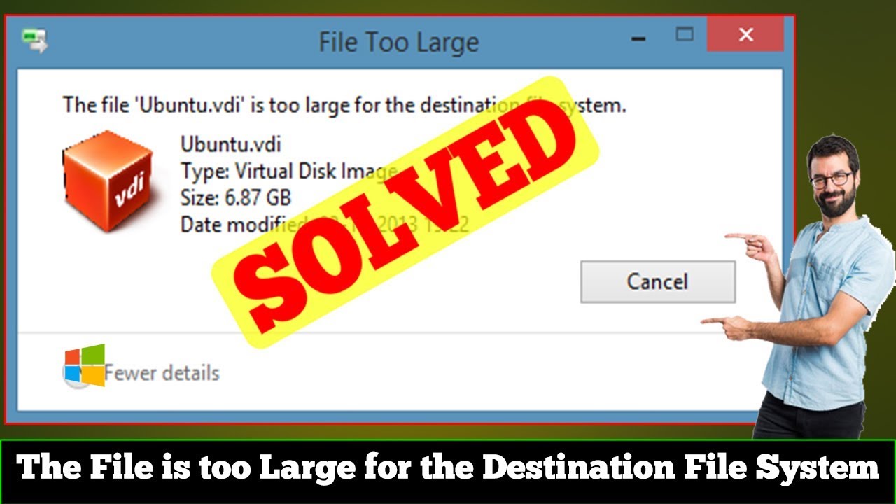too large for destination file system flash drive too large for destination file system flash drive