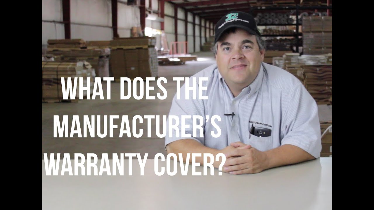 What does the Manufacturer's Warranty cover for Hardwood YouTube