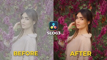 How to Color Grade Sony S-Log3 in DaVinci Resolve | Cinematic Film Look Tutorial