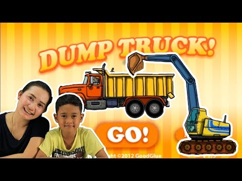น้องโปรแกรม รีวิว เกมส์ Dump truck | ขับรถบรรทุกเทดินไซต์งานก่อสร้าง