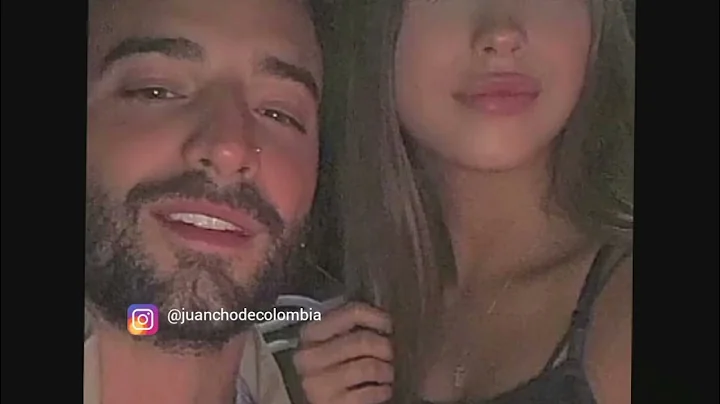 Maluma y Susana Gomez andando de rumba con amigos